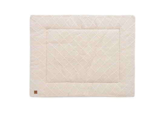 Tapis de parc 75x95cm Check Knit Oatmeal