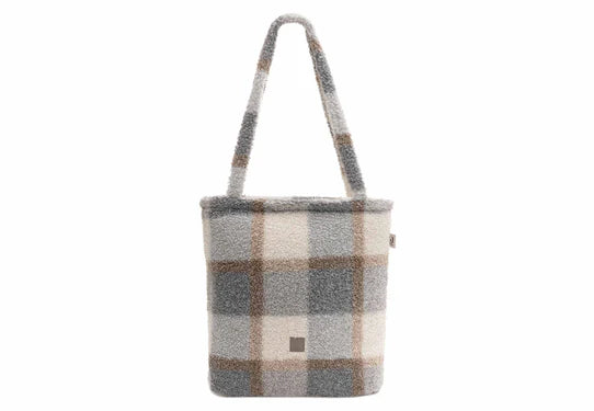 Sac Tote bag Check Boucle