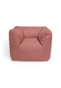 Fauteuil Pouf Rose