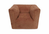 Fauteuil Pouf Enfant Corduroy Caramel