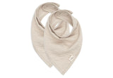 Bavoir Bandana Vague nougat