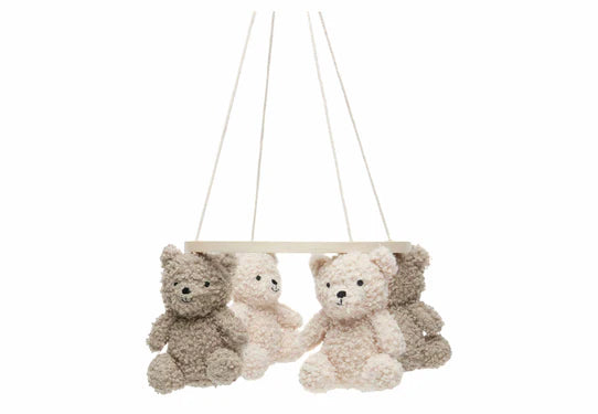 Babymobiel Teddybeer Olijfgroen/Natuurlijk