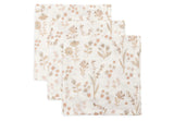 Serviette gaze de coton Bloomy (3 pack)