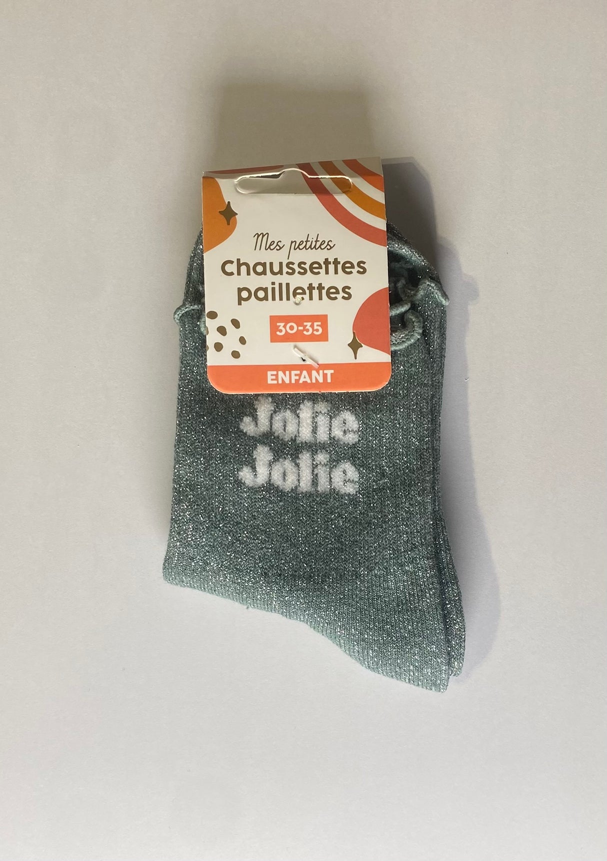 Chaussettes à paillettes JOLIE JOLIE