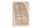 Puzzle en bois Girafe