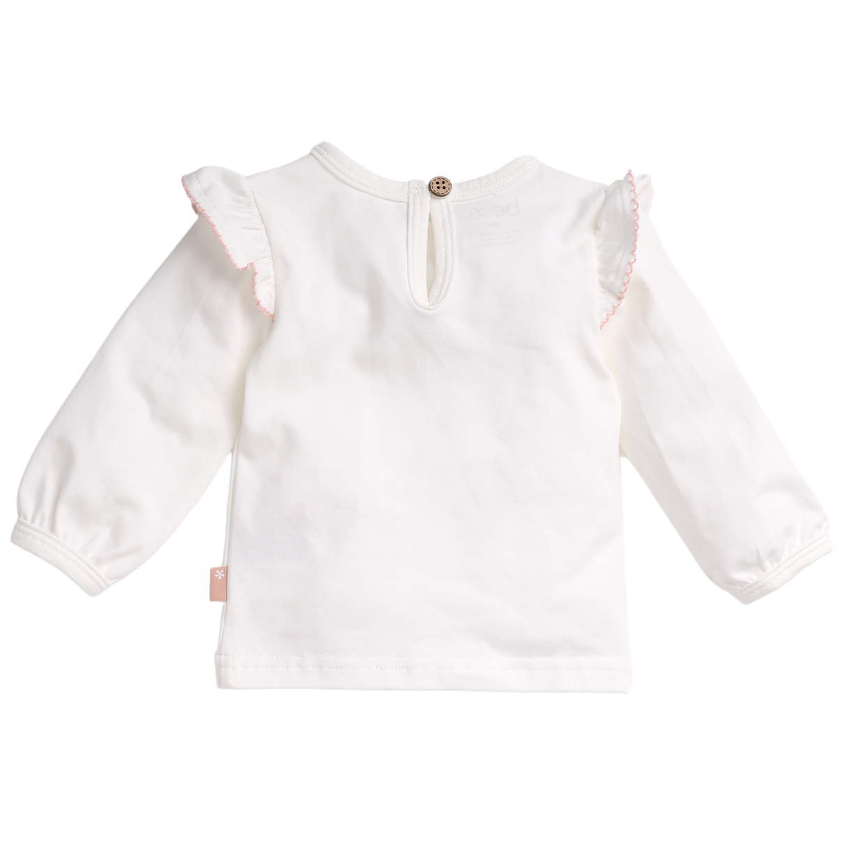 T shirt Ruffel Blanc