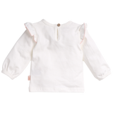 T shirt Ruffel Blanc