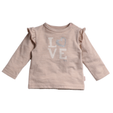 Love T-shirt Lichtgrijs