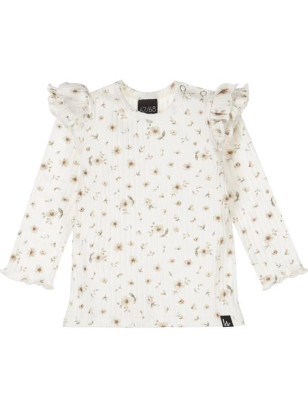 Sous-pull Anna Floral blanc