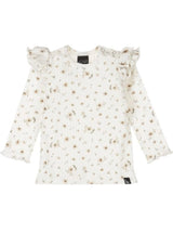 T shirt Anna Floral blanc