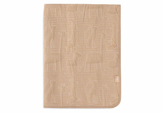 Couverture Berceau 75x100cm Jungle Jambo Biscuit/Oatmeal