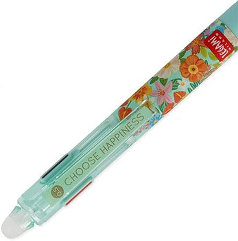 Stylo effaçable Fleurs