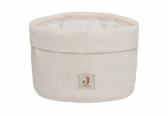 Panier de rangement Cosy Knit Ivory