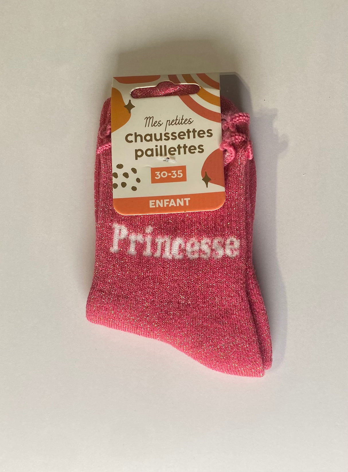 Chaussettes à paillettes PRINCESSE