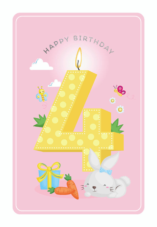 Legami Carte fille 4 ans