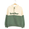 Brother Sweatshirt Beige/Blauw