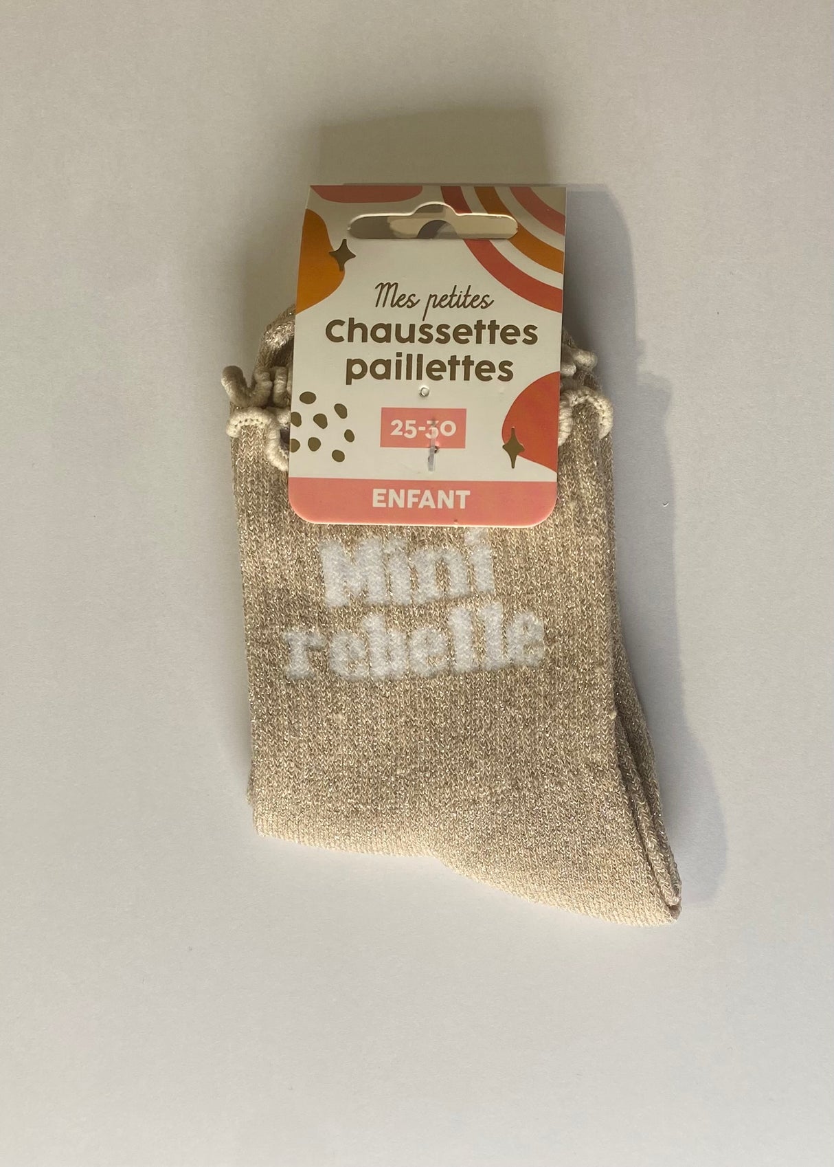 Chaussettes à paillettes MINI REBELLE