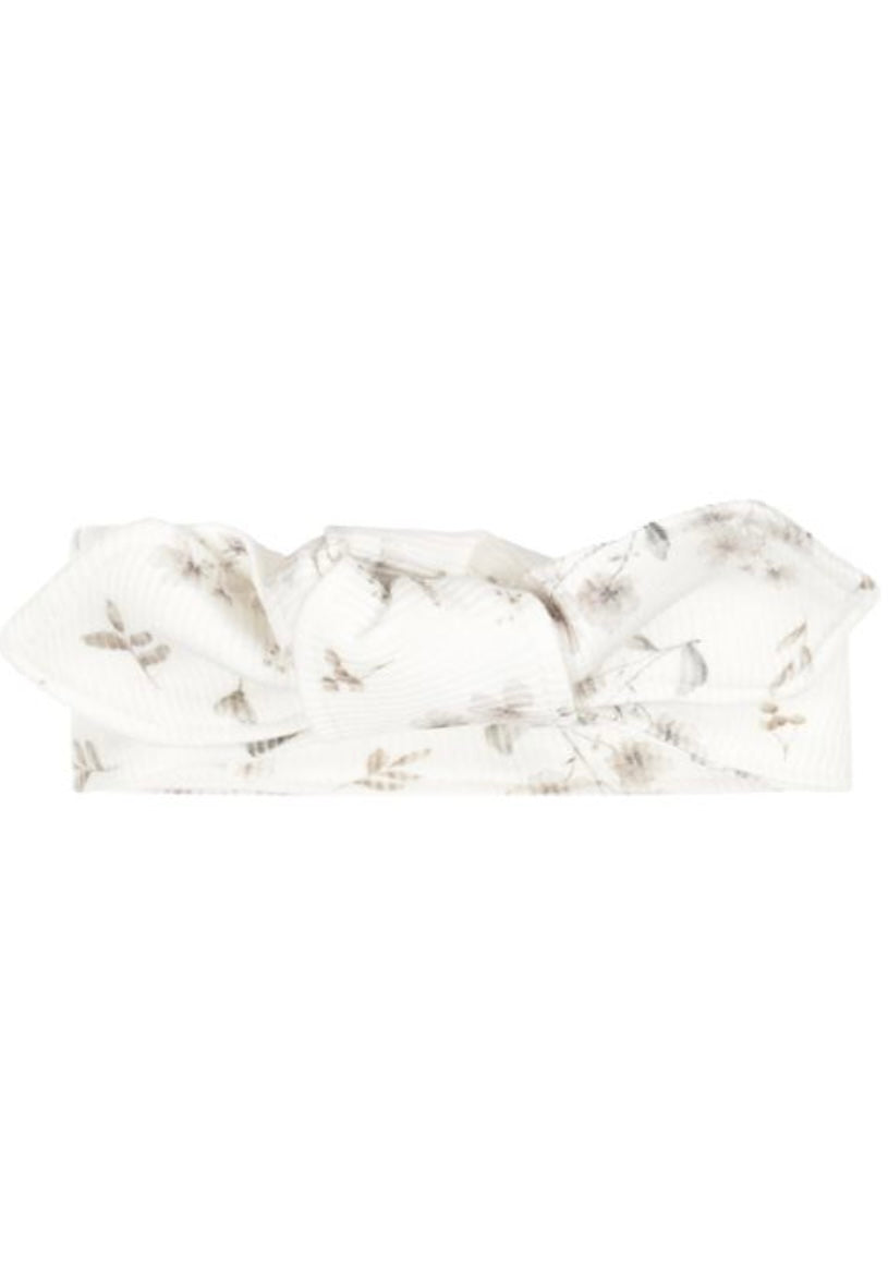 Bandeau Sarah Floral ivoire