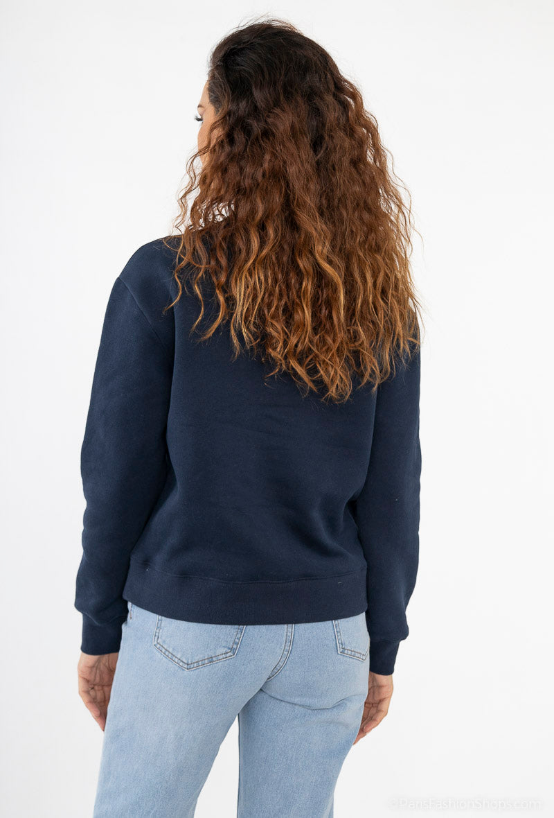 Marineblaues Familien-Sweatshirt