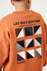 Damiano Orange Sweatshirt