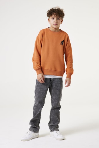 Damiano Orange Sweatshirt