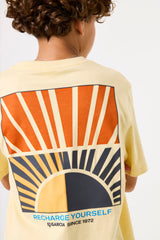 T shirt Federico Jaune