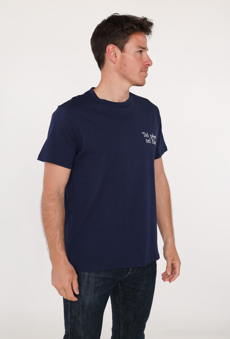 PF Marineblaues T-Shirt