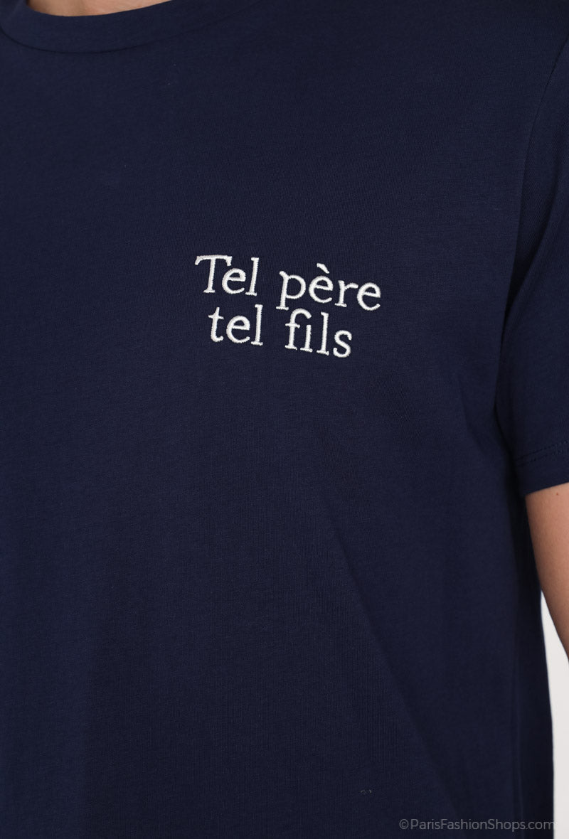 PF Marineblaues T-Shirt