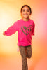 Zadie roze sweatshirt