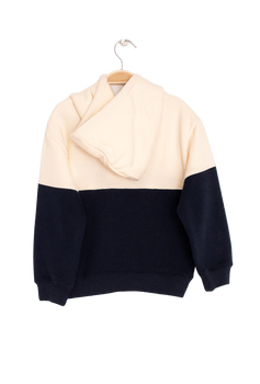 Brother Sweatshirt Beige/Blauw