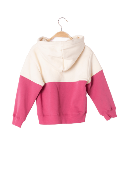 Sweat Sister Beige/Framboise