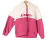 Sweat Sister Beige/Framboise