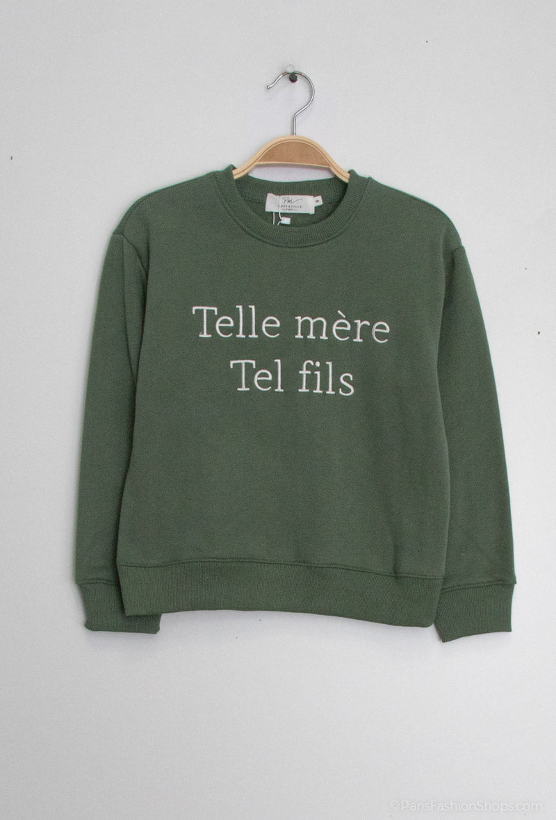 TM-TF Sweatshirt Kaki