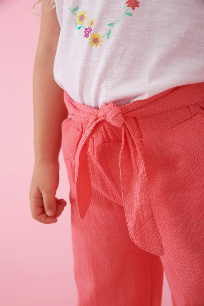 Pantalon Picknick Corail