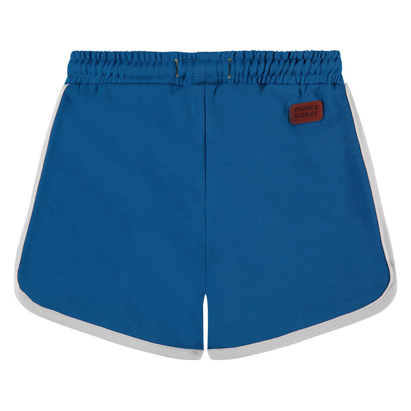 Rivierblauwe Milo-short