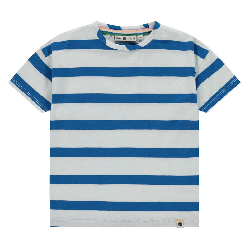 Cyril River blauw T-shirt