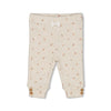 Pantalon Little Rosebud Blanc cassé