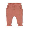 Pantalon Grow Your Own Way Rouge rosé