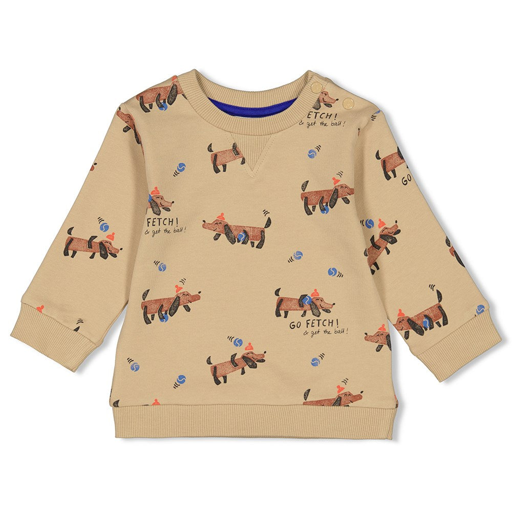 Go Fetch Sweatshirt Sand