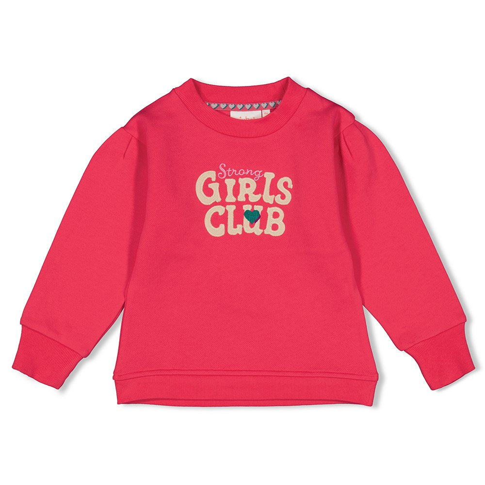 Meisjes Club Sweatshirt Roze