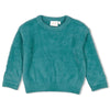 Meisjes Club Sweatshirt Blauw-groen