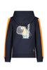 Huxley marineblauw sweatshirt