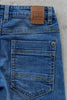 Binq Jeans Broek Midden Blauw