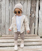 Veste Teddy Sable