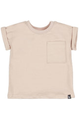 T-shirt pocket beige