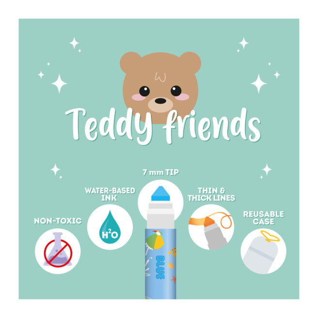 Legami Teddy friends marqueurs