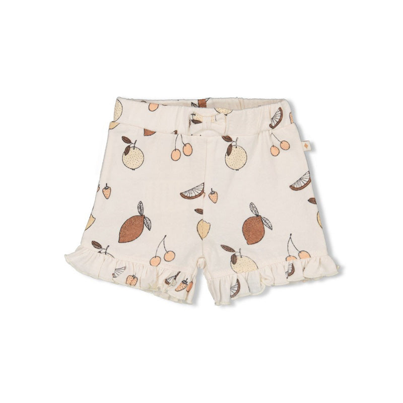 Fruitige Shorts Wit