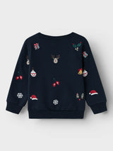 KRINGLE Sweatshirt Blauw