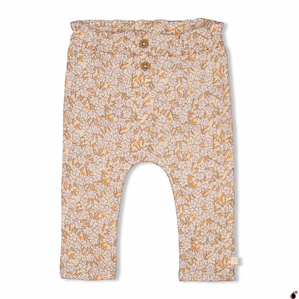 Pantalon Flower Crème