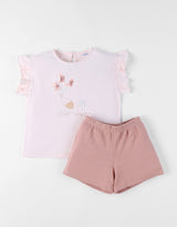 Pyjama Sweet elephant Rose/Brique